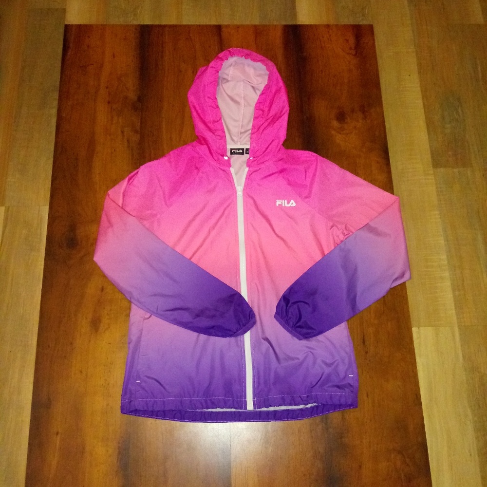 Fila sport track jacket.